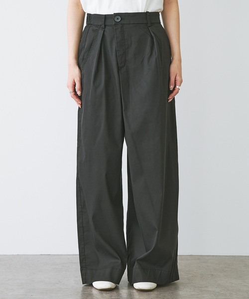 PUAL CE CIN（ピュアルセシン）の「ワンタック変形ワイドパンツ（その他パンツ・レディース・ブラック/ベージュ/ライトベージュ・FREE）」の21枚目の写真