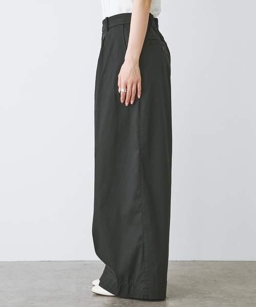 PUAL CE CIN（ピュアルセシン）の「ワンタック変形ワイドパンツ（その他パンツ・レディース・ブラック/ベージュ/ライトベージュ・FREE）」の22枚目の写真