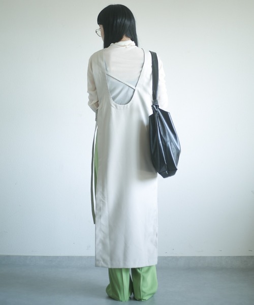 spoon store（スプーンストア）の「2wayアシメロングベスト（ベスト・レディース・ブラック/グレー・フリー）」の16枚目の写真