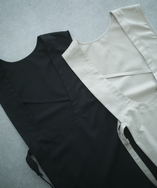 spoon store（スプーンストア）の「2wayアシメロングベスト（ベスト・レディース・ブラック/グレー・フリー）」の12枚目の写真
