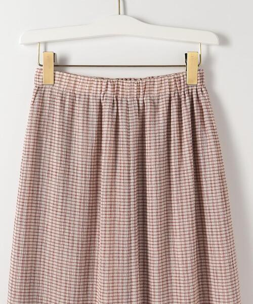Steven Alan(スティーブンアラン)の「<Steven Alan>CHECK EASY LONG SKIRT/スカート(スカート・レディース・グレー/レッド・S/M)」の10枚目の写真