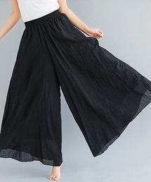 Doux Belle（ドゥーベル）の「ふわっと広がるコットンスカーチョ（その他パンツ）」