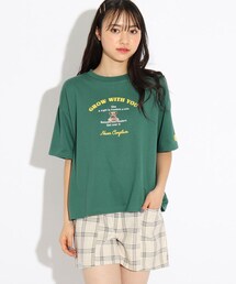 ◆5分丈くまちゃんロゴTシャツ