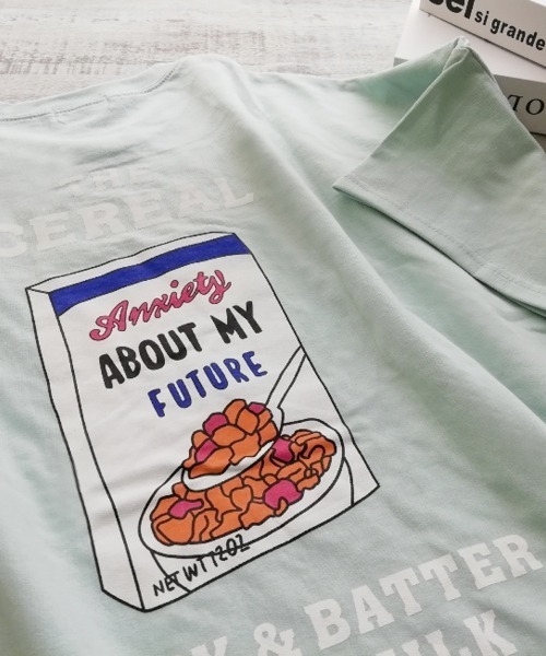 Dalfwin（ダールフィン）の「韓国ファッションCEREALT上下スウェットセットアップルームウェア（ルームウェア/パジャマ・レディース・ミント/オレンジ/ブラック・FREE）」の10枚目の写真