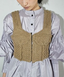 TODAYFUL | TODAYFUL(トゥデイフル) "Patchwork Knit Bustier"パッチワークニットビスチェ/12220504(ベスト)