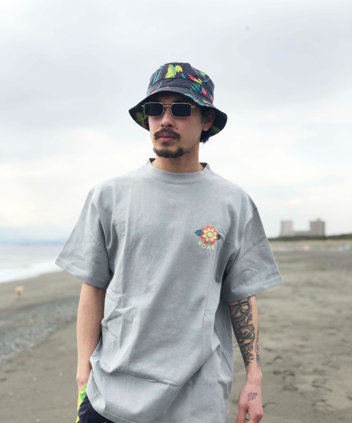 ROARK REVIVAL（ロアークリバイバル）の「【ROARK】“OFRENDA” TEE（Tシャツ/カットソー・メンズ・ブラック/スカイブルー・MEDIUM/LARGE/X-LARGE）」の6枚目の写真