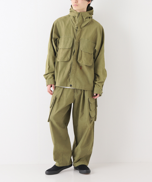 Story mfg.(ストーリーエムエフジー)の「【STORY mfg. / ストーリーエムエフジー.】FORAGER JACKET(ブルゾン・メンズ・カーキ・MEDIUM/LARGE)」の22枚目の写真