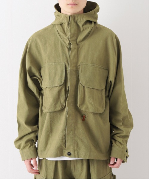Story mfg.(ストーリーエムエフジー)の「【STORY mfg. / ストーリーエムエフジー.】FORAGER JACKET(ブルゾン・メンズ・カーキ・MEDIUM/LARGE)」の3枚目の写真