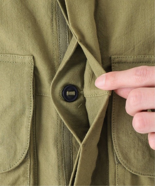 Story mfg.(ストーリーエムエフジー)の「【STORY mfg. / ストーリーエムエフジー.】FORAGER JACKET(ブルゾン・メンズ・カーキ・MEDIUM/LARGE)」の13枚目の写真