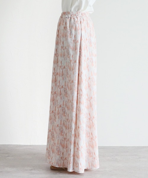 reca（レカ）の「ペイント柄ロングスカート（スカート・レディース・ライトピンク/ライトブルー・FREE）」の20枚目の写真