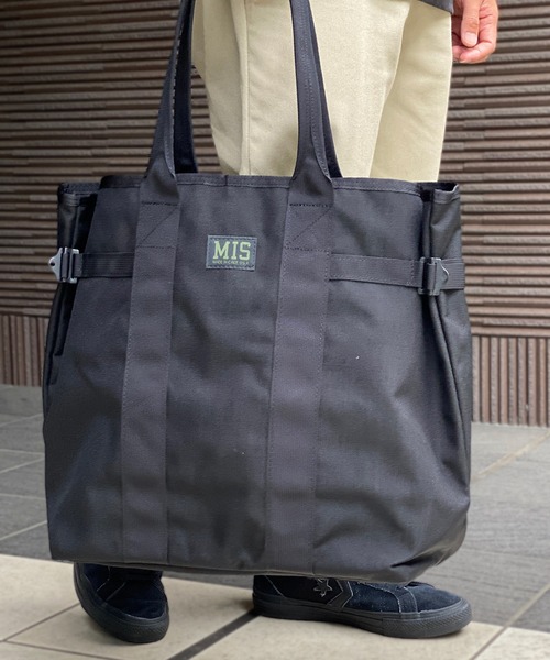 MIS（エムアイエス）の「MIS-MULTITOTE BAG（トートバッグ・メンズ・ブラック・FREE）」の3枚目の写真
