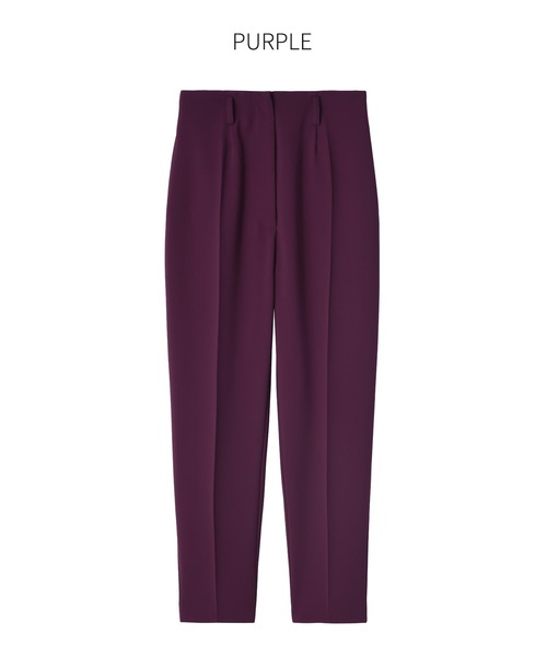 STYLE DELI(スタイルデリ)の「さらさらハイウエストパンツ(その他パンツ・レディース・ブラック/パープル・SMALL/MEDIUM)」の10枚目の写真