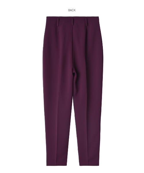 STYLE DELI(スタイルデリ)の「さらさらハイウエストパンツ(その他パンツ・レディース・ブラック/パープル・SMALL/MEDIUM)」の22枚目の写真