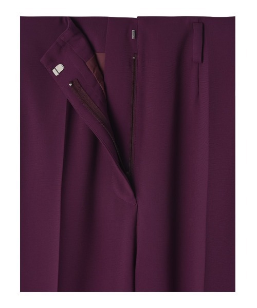 STYLE DELI(スタイルデリ)の「さらさらハイウエストパンツ(その他パンツ・レディース・ブラック/パープル・SMALL/MEDIUM)」の6枚目の写真