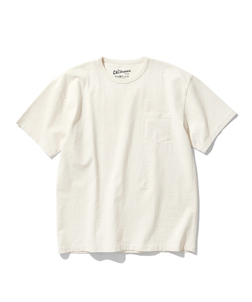 JACK & MARIE(ジャックアンドマリー)の「JACK & MARIE ヘビーウェイトショートスリーブポケットTシャツ(Tシャツ/カットソー・メンズ・ホワイト/グレー/ブラック/カーキ・S/M/L)」の6枚目の写真