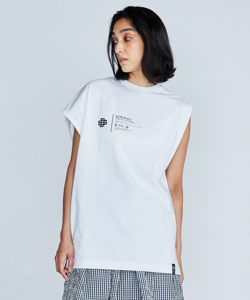 アシンメトリースリーブtシャツ Tシャツ カットソー Clothing Double Double Standard Standard Clothing ダブルスタンダード アシンメトリースリーブtシャツ Tシャツ カットソー Clothing Double Double Standard Standard Clothing ダブルスタンダード