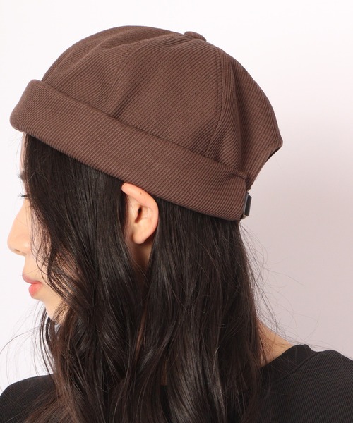 帽子 mandam セール】fabulous 太ツイルフィッシャーマンキャップ ツバなし