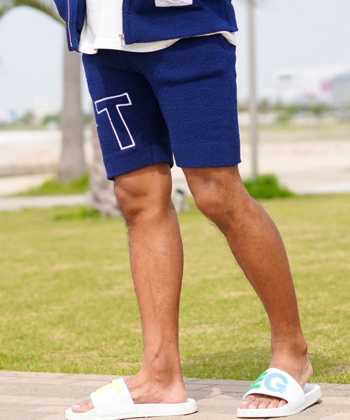 adamsJUGGLER（アダムスジャグラー）の「RTEGフェザーモールアーチロゴショートパンツ（その他パンツ・メンズ・ネイビー/イエロー・M/S/L/XL）」の16枚目の写真