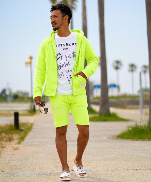 adamsJUGGLER（アダムスジャグラー）の「RTEGフェザーモールアーチロゴショートパンツ（その他パンツ・メンズ・ネイビー/イエロー・M/S/L/XL）」の22枚目の写真