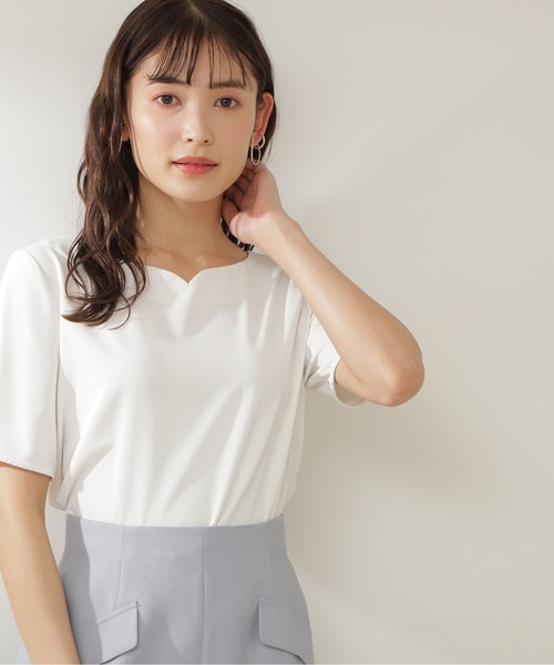 セール ハートネックブラウス半袖 シャツ ブラウス Natural Beauty Basic ナチュラルビューティーベーシック のファッション通販 Zozotown セール ハートネックブラウス半袖 シャツ ブラウス Natural Beauty Basic ナチュラルビューティーベーシック のファッション通販 Zozotown