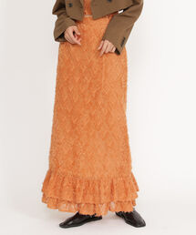 Ray BEAMS | Ray BEAMS / フリンジ マーメイド スカート(スカート)