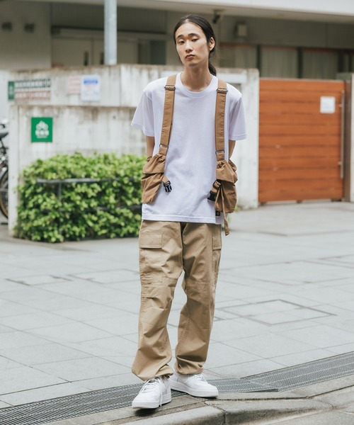 REMI RELIEF(レミレリーフ)の「REMI RELIEF/レミレリーフ ナイロンユーティリティベスト(ベスト・メンズ・ブラック/モカ・FREE)」の18枚目の写真