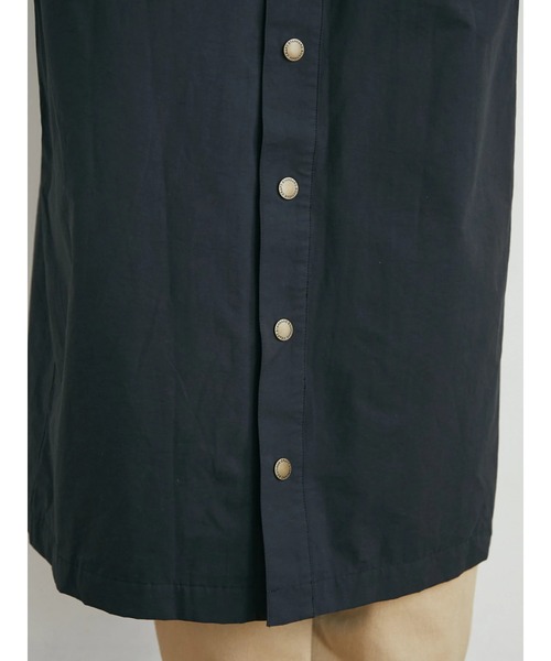 CRAFT STANDARD BOUTIQUE（クラフトスタンダードブティック）の「衿コールステンカラードット釦コート　＊◆（ステンカラーコート・レディース・ブラック/ベージュ・M/L）」の15枚目の写真