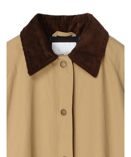 CRAFT STANDARD BOUTIQUE（クラフトスタンダードブティック）の「衿コールステンカラードット釦コート　＊◆（ステンカラーコート・レディース・ブラック/ベージュ・M/L）」の19枚目の写真