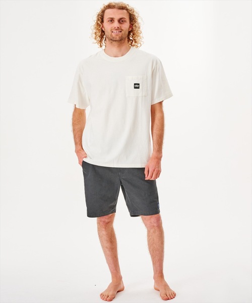 rip curl（リップカール）の「RIPCURL（リップカール）】ポケット付き半袖Tシャツ（Tシャツ/カットソー・メンズ・ナチュラル・X-SMALL/SMALL/MEDIUM/LARGE/X-LARGE）」の5枚目の写真