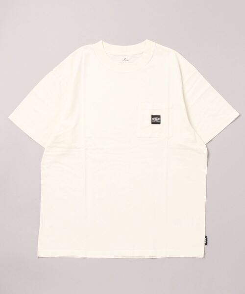 rip curl（リップカール）の「RIPCURL（リップカール）】ポケット付き半袖Tシャツ（Tシャツ/カットソー・メンズ・ナチュラル・X-SMALL/SMALL/MEDIUM/LARGE/X-LARGE）」の2枚目の写真