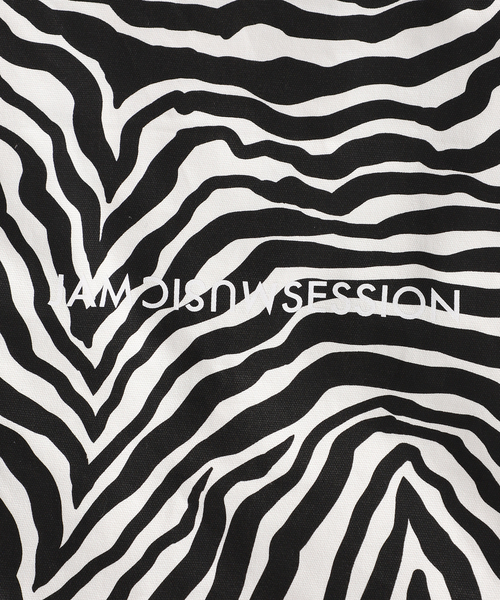 Noble（ノーブル）の「【N.Jam】JAM SESSIONトートバッグ( スモール)（トートバッグ・レディース・ホワイト/ブラック/マルチ・FREE）」の6枚目の写真