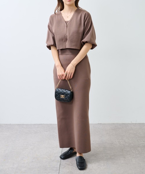 COLONY 2139(コロニートゥーワンスリーナイン)の「キルティング2WAYショルダーバッグ / ハンドバッグ(ショルダーバッグ・レディース・ブラック/ベージュ/オレンジ/グリーン・FREE)」の12枚目の写真