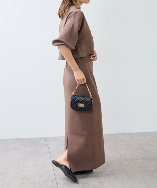 COLONY 2139(コロニートゥーワンスリーナイン)の「キルティング2WAYショルダーバッグ / ハンドバッグ(ショルダーバッグ・レディース・ブラック/ベージュ/オレンジ/グリーン・FREE)」の16枚目の写真