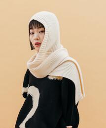 CITEN | ＜CITEN＞ フードツキ ニットストール(マフラー)