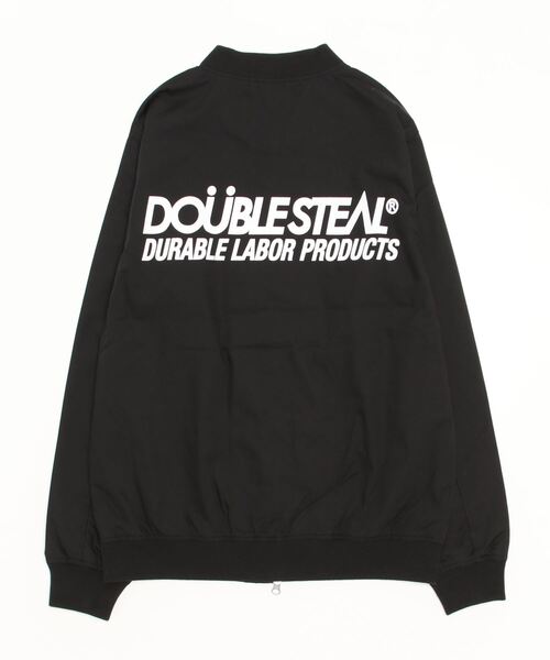 DOUBLE STEAL（ダブルスティール）の「SIMPLE LOGO T/C JKT（MA-1・メンズ・ブラック・X-LARGE/LARGE/MEDIUM）」の6枚目の写真