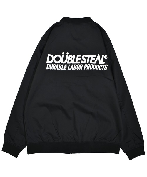 DOUBLE STEAL（ダブルスティール）の「SIMPLE LOGO T/C JKT（MA-1・メンズ・ブラック・X-LARGE/LARGE/MEDIUM）」の3枚目の写真