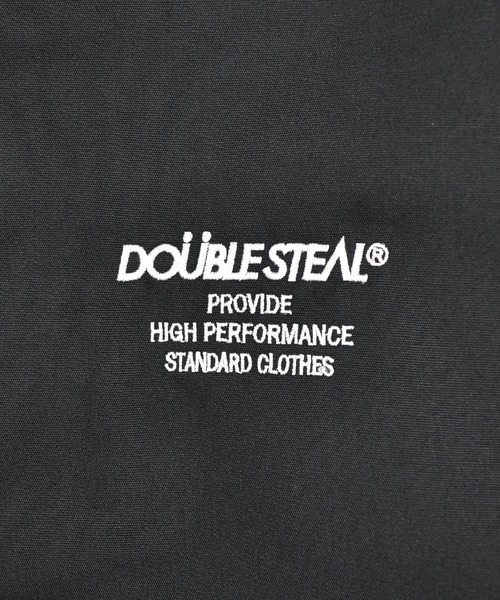 DOUBLE STEAL（ダブルスティール）の「SIMPLE LOGO T/C JKT（MA-1・メンズ・ブラック・X-LARGE/LARGE/MEDIUM）」の5枚目の写真