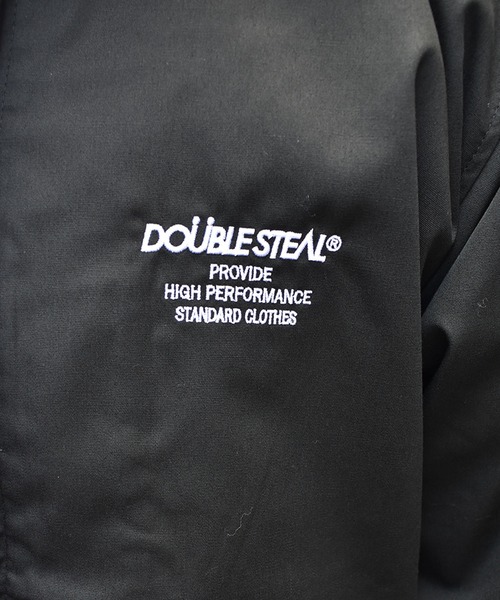 DOUBLE STEAL（ダブルスティール）の「SIMPLE LOGO T/C JKT（MA-1・メンズ・ブラック・X-LARGE/LARGE/MEDIUM）」の14枚目の写真