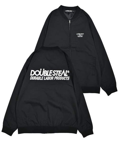 DOUBLE STEAL（ダブルスティール）の「SIMPLE LOGO T/C JKT（MA-1・メンズ・ブラック・X-LARGE/LARGE/MEDIUM）」の15枚目の写真