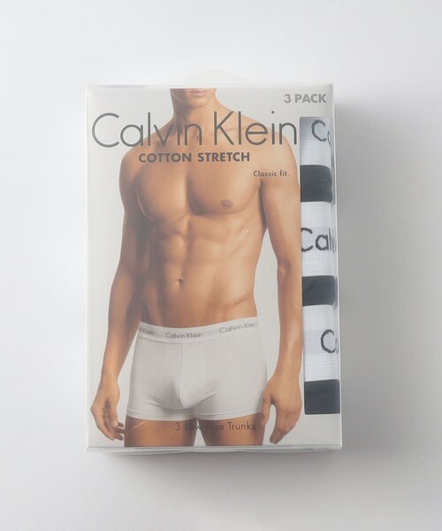 Calvin Klein＞ L/R TRUNK 3PK/アンダーウェア（ボクサーパンツ