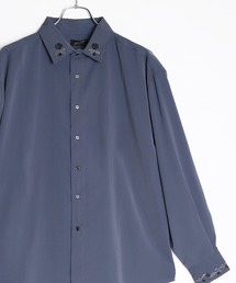 WESTSEA（ウエストシー）の「バラ刺繍とろみシャツ（シャツ/ブラウス）」