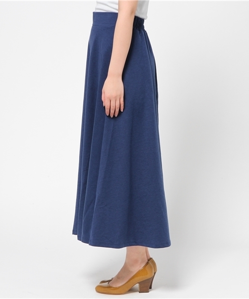 earth music&ecology（アースミュージックアンドエコロジー）の「【すきな丈スカート】ロングフレアスカート（スカート・レディース・ブラック/ライトグレー/ブルー/サックスブルー/ネイビー/ブルーグリーン/ライトイエロー/レッド/アイボリー・FREE）」の11枚目の写真