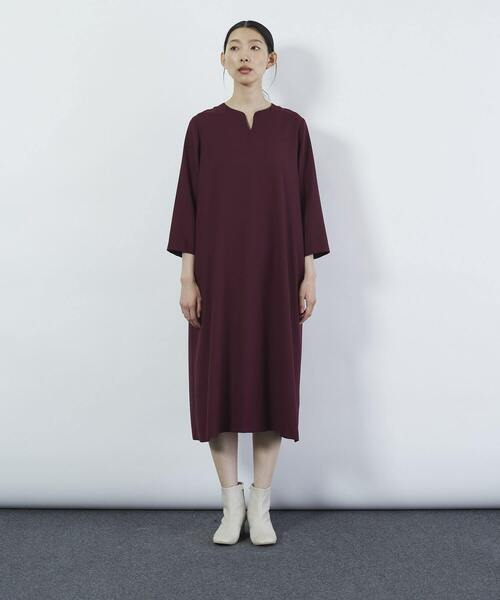 LOISIR（ロワズィール）の「エステルウールビエラAラインワンピース