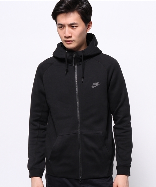 NIKE SPORTSWEAR（ナイキスポーツウェアー）の「メンズ ナイキ テックフリース ジップフーディ パーカー AS NIKE TECH FLEECE AW77（パーカー・メンズ・ブラック/チャコールグレー/ダークグレー/レッド・SMALL/MEDIUM/LARGE/X-LARGE）」の5枚目の写真