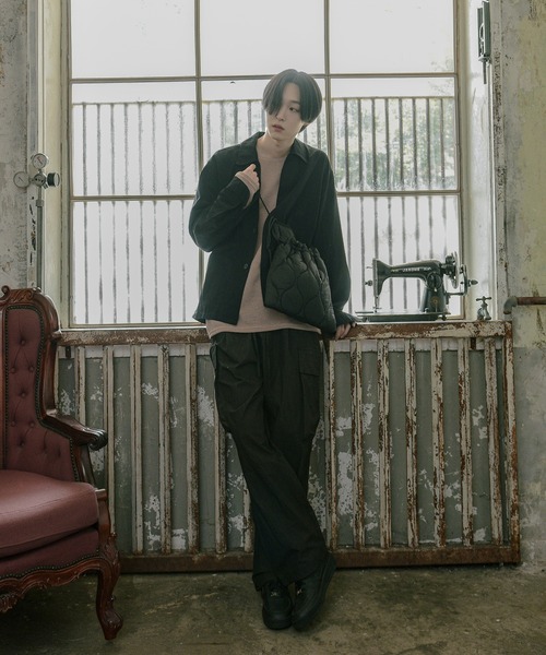 FOLLOWIN（フォロウィン）の「おしゃれデイリーキルティングクロスバック（ショルダーバッグ・レディース・ブラック/カーキ/ベージュ・ONE SIZE）」の4枚目の写真