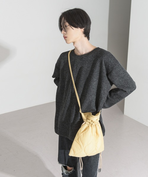 FOLLOWIN（フォロウィン）の「おしゃれデイリーキルティングクロスバック（ショルダーバッグ・レディース・ブラック/カーキ/ベージュ・ONE SIZE）」の19枚目の写真