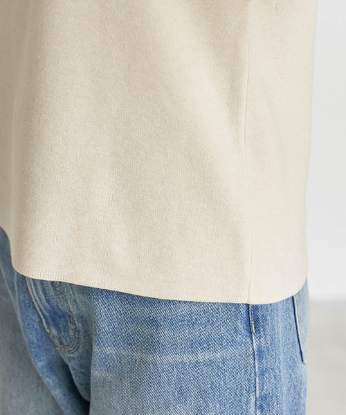 ROPE' PICNIC（ロペピクニック）の「衿スカラップ総針ニットプルオーバー（ニット/セーター・レディース・ブラック/ベージュ/グリーン系その他・38）」の8枚目の写真