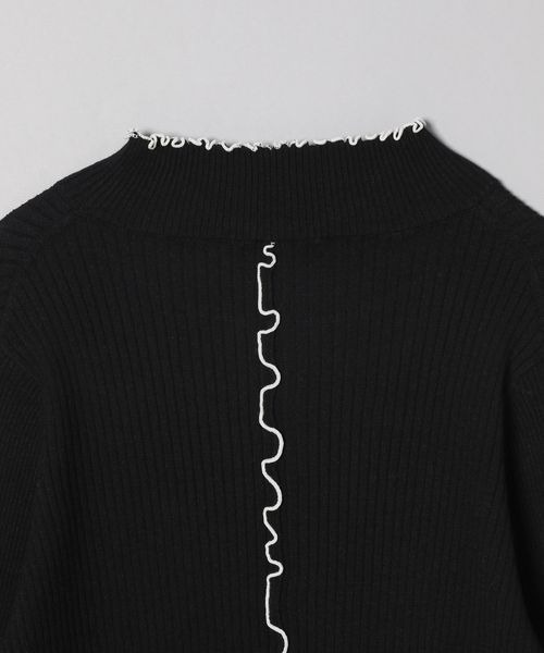 JEANASIS（ジーナシス）の「12Gラメソデフレアハイネックプルオーバー/169159（ニット/セーター・レディース・ブラウン/ブラック・FREE）」の11枚目の写真