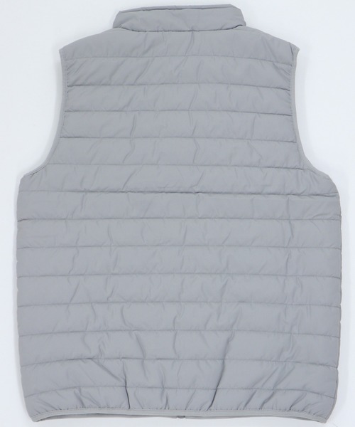 GIORDANO（ジョルダーノ）の「[ GIORDANO ]スタンドカラーパデッドベスト (ユニセックス)（ダウンベスト・レディース・ネイビー/グレー・MEDIUM/LARGE/X-LARGE）」の10枚目の写真