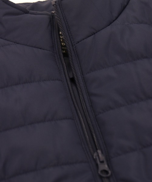 GIORDANO（ジョルダーノ）の「[ GIORDANO ]スタンドカラーパデッドベスト (ユニセックス)（ダウンベスト・レディース・ネイビー/グレー・MEDIUM/LARGE/X-LARGE）」の13枚目の写真